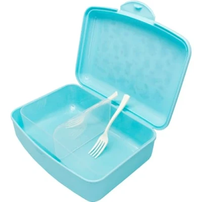 Image de NERTHUS FIH 1359 boîte alimentaire pour enfants Voitures, à lunch légère et facile nettoyer avec 2 séparateurs fourchette