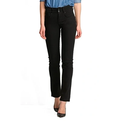 Image de Salsa Jeans Push In Secret True Black en denim Noir avec jambe skinny Femme 38W / 30L