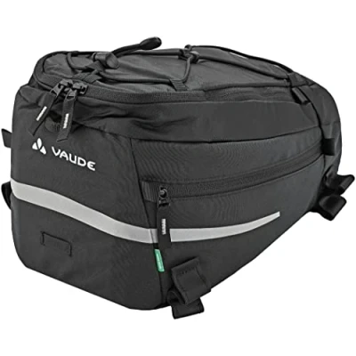 Image de VAUDE Mixte Silkroad M Sacoche pour porte bagage le v lo, Noir, Taille unique EU