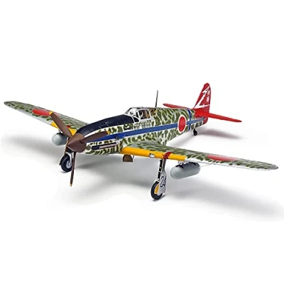 Image de Tamiya 300061115 Militaire 1:48 Jap. Ki 61 Id Hien (Tony) Flzg, réplique fidèle en Plastique, kit de Bricolage, modélisme, à Assembler, Non Peint, Multicolore