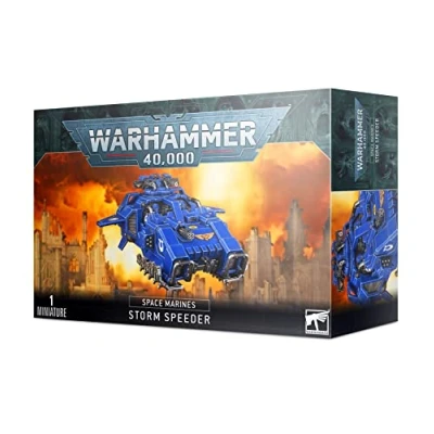Image de Games Workshop Warhammer 40k Space Marine Primaris Storm Speeder 99120101274 Noir