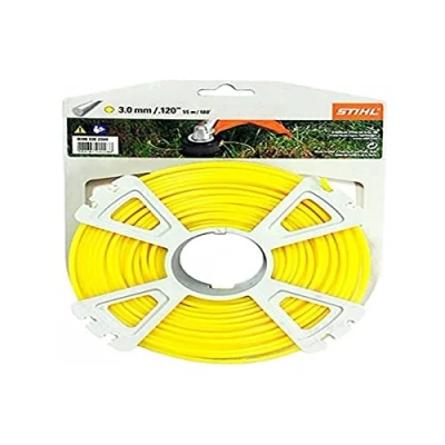 Image de STIHL 0000 930 2344 Fil de coupe rond Jaune 3 mm x 55 m