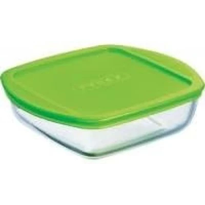 Image de Pyrex Oven Dish with lid Cook &amp; Store 20 x 17 6 cm / 1 Liter