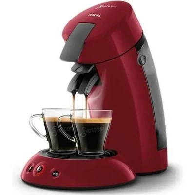Image de Machine a café dosette PHILIPS SENSEO ORIGINAL HD6553/81 Booster d&#039;arômes Crema plus Rouge