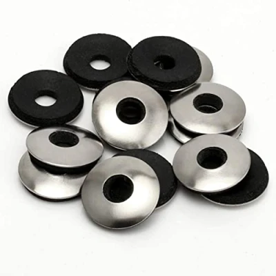 Image de TERF® Lot de 20 rondelles d&#039;étanchéité en acier galvanisé EPDM et néoprène M8 (8 mm) x 16 mm 2,8