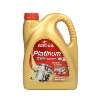 Image de Orlen Platinum Maxexpert C3 5W 40 4I Huile moteur QFS430B40 VOLKSWAGEN: Polo III 3/5 portes, Touran I, AUDI: A4 B7 Avant, FORD: KA 3 portes