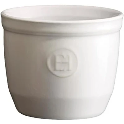 Image de Emile Henry Eh111008 Le N8 Ramequin Céramique Blanc Farine 8,5 X 7 cm