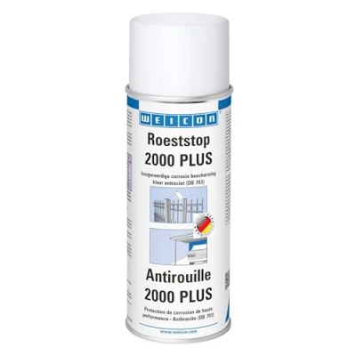 Image de WEICON Antirouille 2000 PLUS 400 ml / Revêtement de surface anticorrosion Résistant aux intempéries Teinte : anthracite
