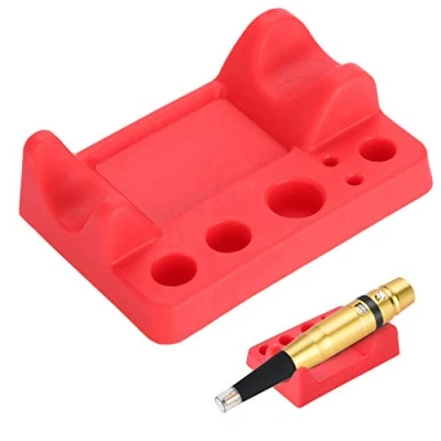 Image de Porte Stylo pour Machine à tatouer, Outil de Tatouage avec Une Tasse d&#039;encre pigments Microblading, Accessoires Maquillage Support