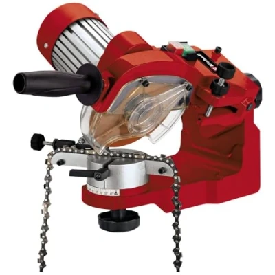 Image de Einhell Affûteuse de chaîne tronçonneuse électrique GC CS 235 E (235 W, Epaisseur la meule 3,2 mm, Dispositif serrage, Éclairage, Tête d’affûtage inclinable, Livrée avec 1 abrasive)