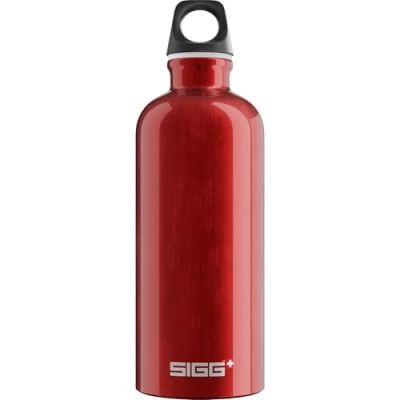 Image de SIGG Gourde Aluminium Traveller Certifiée Neutre En CO2 Convient Aux Boissons Gazeuses Étanche &amp; Légère Sans BPA 0,6L / 1L