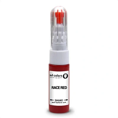 Image de SD COLORS Kit de retouche peinture rouge course 20 ML Compatible avec les stylos Ford