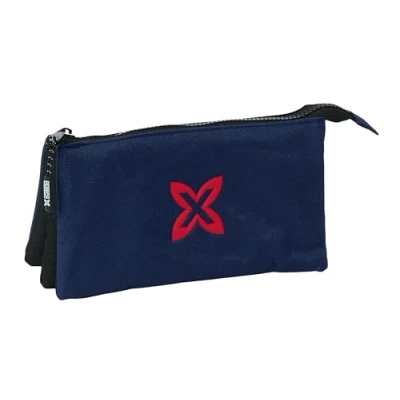 Image de Trousse Safta Munich Basic pour Enfants d&#039;âge Scolaire Bleu Synthétique 22 x 3 12 cm