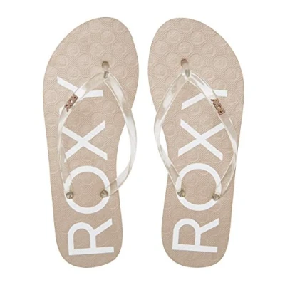 Image de Roxy VIVA Jelly Tongs, Femme, Taille: 39, Champagne Matière synthétique