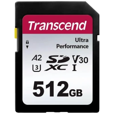Image de Transcend SDXC 340S 512GB Class 10 UHS I U3 A2 V30
