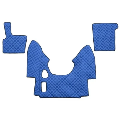 Image de F CORE FL16 BLUE Ensemble de tapis sol Similicuir avant 3 Bleu