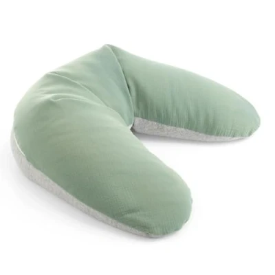 Image de MAÏKA Coussin de maternité Bi Confort, micobilles, déhoussable, Face Hiver Coton molletonné