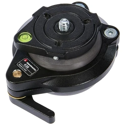 Image de Manfrotto 438 Boule de mise à niveau compact en aluminium Noir