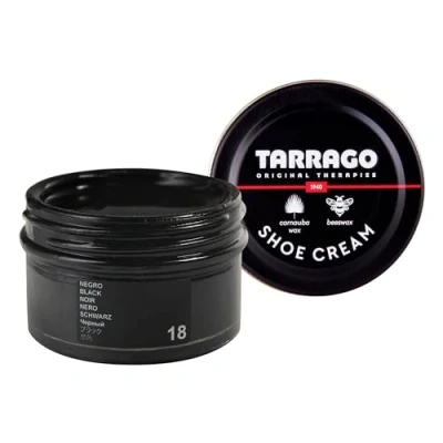 Image de Tarrago Shoe Cream Jar 50 ml, mixte adulte Noir (Black 18), mL
