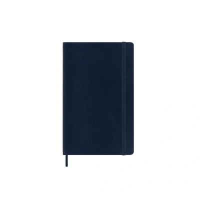 Image de Moleskine Carnet Large Ligné Couverture Souple Bleu Saphir