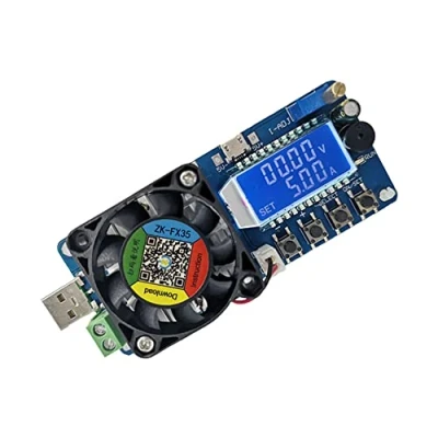 Image de WANGCL Testeur de Charge électronique DC FX35 5 A 35 W Courant Constant USB capacité Batterie Résistance réglable Écran LCD