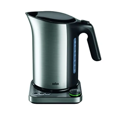 Image de Braun Household Idcв Bouilloire Wk 5115 Bk, Avec Système de Cuisson Rapide &amp; Fonction Maintien Au Chaud, 5 Niveaux Température Pour Le Thé
