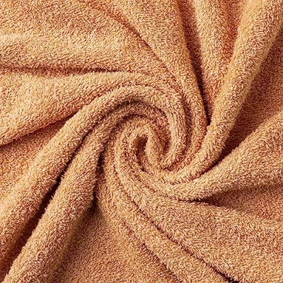 Image de Todocama Lot de 2 Serviettes 100% Coton 550 g/m² Extra Douces 5502, très absorbantes et à séchage Rapide (Beige, 100 x 150 cm)