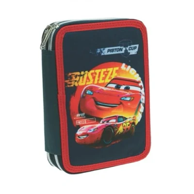 Image de Giovas Cars 341 38100 Trousse Double Plan remplie Vision, Rouge,