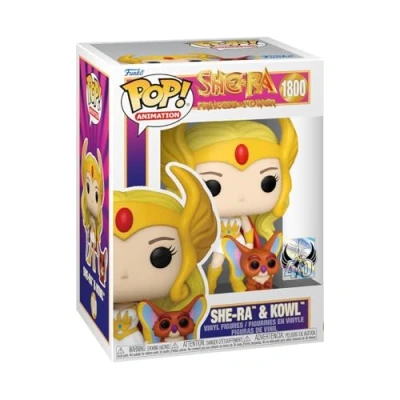 Image de Funko Pop! &amp; Buddy: She Ra with Kowl Masters of The Universe Les Maîtres de l&#039;univers Figurine en Vinyle à Collectionner Idée Cadeau Produits Officiels TV Fans