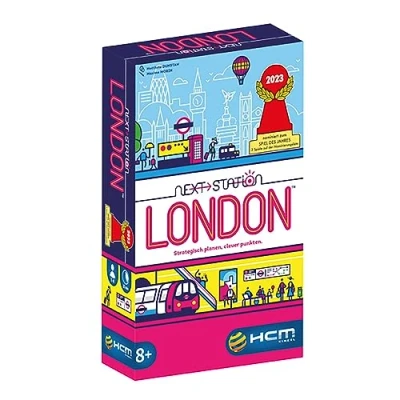 Image de HCM Kinzel Next Station London Jeu flip &amp; write Planifiez avec habileté et stratégie les lignes de métro idéales Londres 55198
