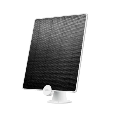 Image de Tapo Panneau Solaire A200, pour caméras à batterie (Tapo C400, C420, C425), IP65 résistant aux intempéries, réglable 360, câble de 4 m (uniquement une caméra)