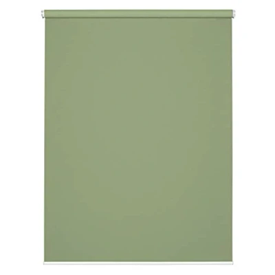 Image de GARDINIA Comfort Move Store Enrouleur pour Serrage, Collage ou Vissage, Tamisant, Opaque, Kit de Montage Inclus, Vert, 120 x 150 cm (lxH)