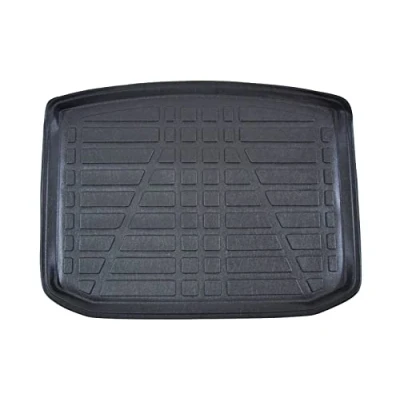 Image de Tapis de Coffre sur Mesure pour Ateca 4X2 Depuis 2017, Noir, Antidérapant, Bord Haut, Toutes Saisons, Adapté Animaux Compagnie