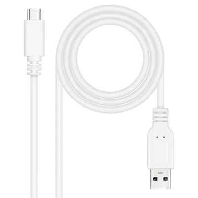 Image de Câble USB 2.0 NANO CABLE 10.01.2103 W C/M A/M 3A 3 mètres Blanc