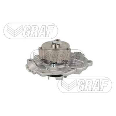 Image de GRAF PA1506 8 Pompe à eau avec joint d&#039;étanchéite non commutable Métal pour système dentrainement courroie trapézoïdale nervures