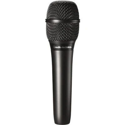 Image de Audio Technica 2010 Microphone Main Voix Cardioïde à Électret Noir
