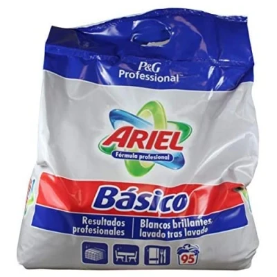 Image de ARIEL Professional Détergent à Lessive en Poudre de Base, 95 Lavages