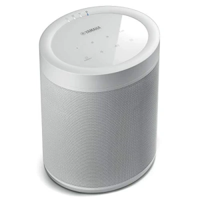 Image de YAMAHA MusicCast 20 Enceinte bluetooth 40W Système audio Multiroom, Wifi, Airplay Baffle maison Compatible avec smartphones et ordinateurs Blanche