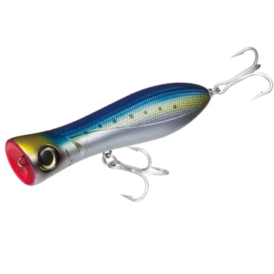 Image de Yo Zuri R1154 CIW Bull Pop Leurre Flottant Sardine Chromé