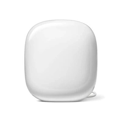 Image de Nest Wifi Pro Wi Fi 6E Système fiable pour la maison avec un débit rapide et dans chaque pièce Routeur réseau maillé Neige