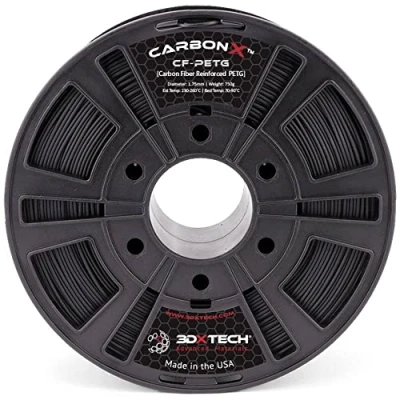 Image de 3D Xtech PTG2030750BK0 3DXSTAT Filament ESD conducteur PETG résistant aux produits chimiques, à faible odeur 2,85 mm 7