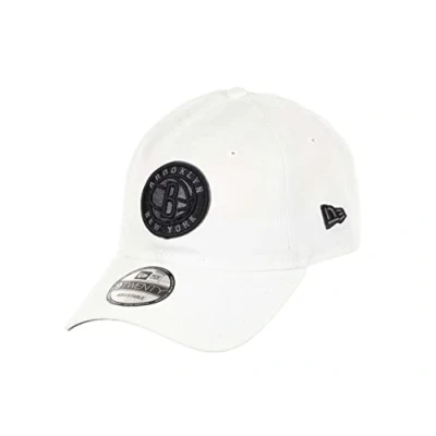 Image de New Era Brooklyn Nets NBA Team White 9Twenty Unstructured Strapback Cap One Size