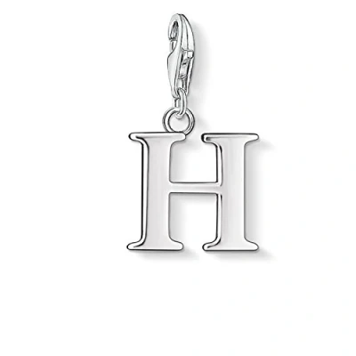 Image de Thomas Sabo Femmes Pendentif Charm Lettre H Club Argent Sterling 925 0182 001 12