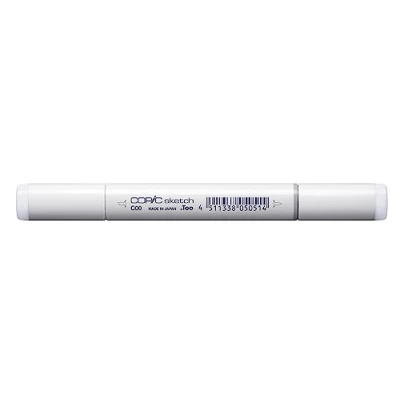 Image de COPIC Sketch C 00, Cool Gray No. Twin Marker avec Une Pointe Moyenne et Pinceau