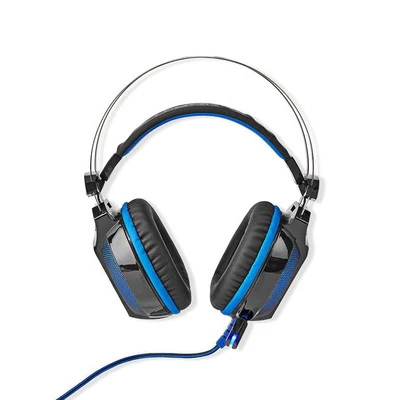 Image de Casque de Jeu Tour d&#039;oreille Surround USB Type A Microphone Rétractable et Flexible 2.10 m Eclairage Normal