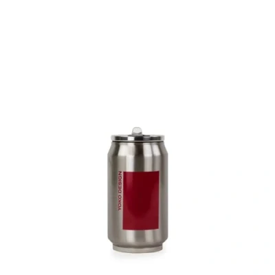 Image de Yoko Design CANETTE ISOTHERME 280 ML DUO coloris ROUGE