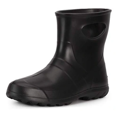 Image de Ladeheid Bottes de Pluie en EVA Femme LA 752 (Noir (sans sous Combinaison), 37 EU)