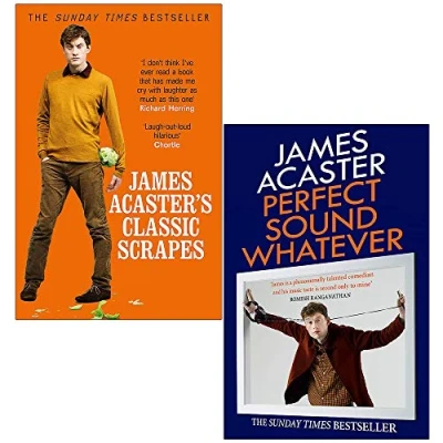 Image de James Acaster 2 Books Collection Set (James Acaster&#039;s Classic Scrapes &amp; Perfect Sound Whatever)