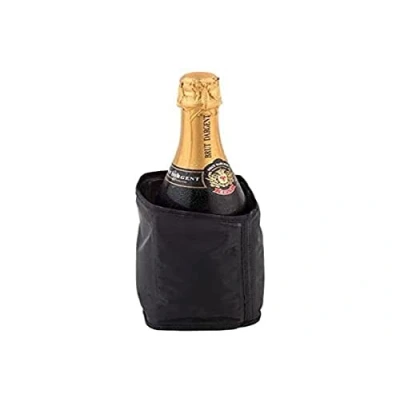 Image de APS manchon réfrigérant pour bouteilles de champagne, noir refroidit une bouteille en 5 minutes dimensions : 11 x cm, hauteur 18 cm