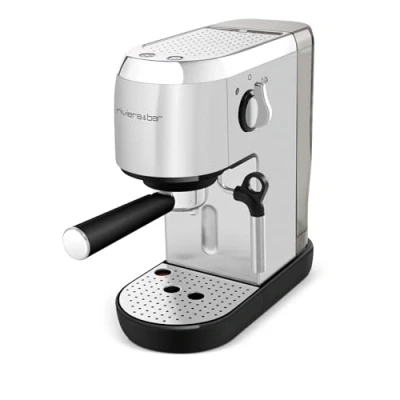 Image de Machine à Expresso Compacte Inox BCE350 NEURE RIVIERA&amp;BAR Espresso 19 bar Dosettes, Café moulu